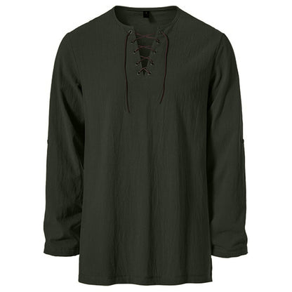 Medieval Lace-up Shirt