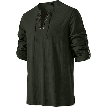 Medieval Lace-up Shirt