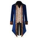 Men's Punk & Gothic Embroidered Tailcoat - Retrorobe