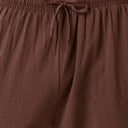 Pantalones medievales de algodón y lino