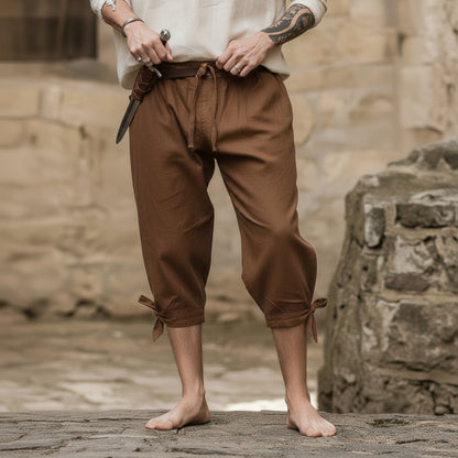 Piratenhose im Retro-Stil mit Dreiviertel-Design