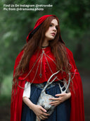Medieval Cape Hooded Cloak - Retrorobe