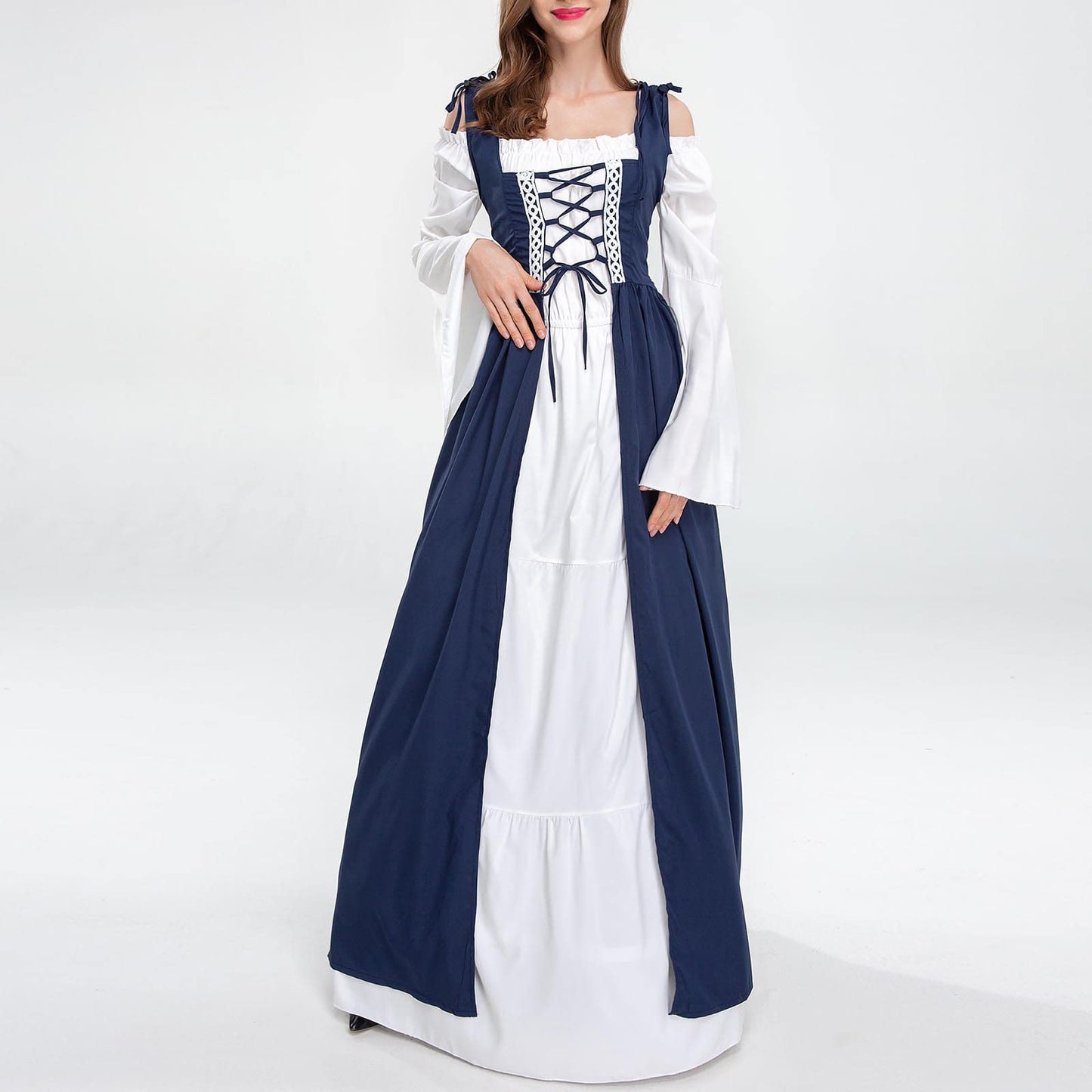 Renaissance Overdress Off Shoulder Dress Set
