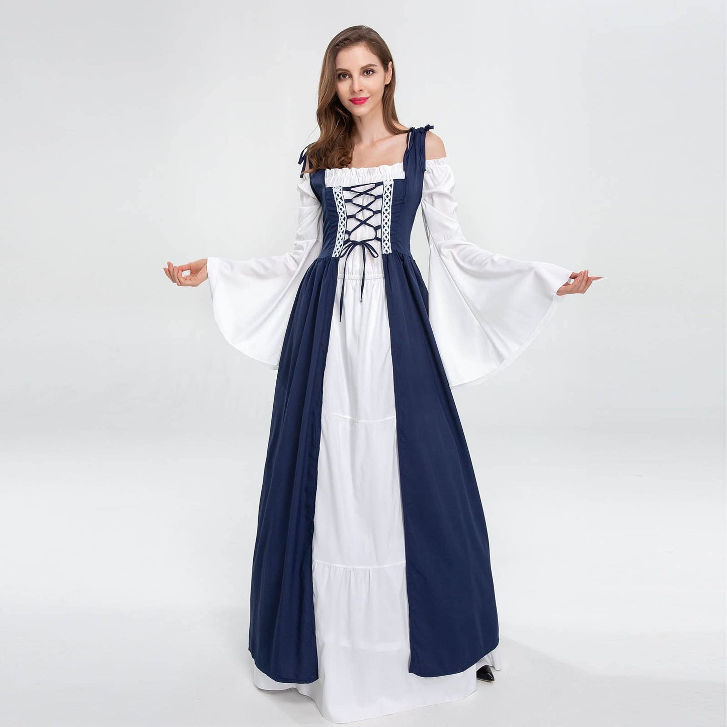 Renaissance Overdress Off Shoulder Dress Set