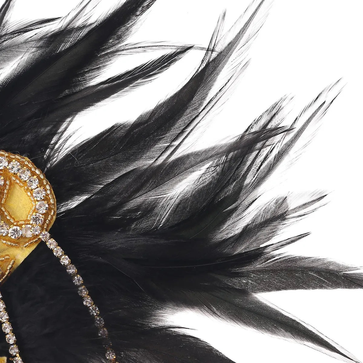 Art Deco V-Neck Flapper Dress with Accessories Set