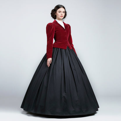 Dickensian Jacket Christmas Carol Dress