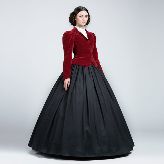 Dickensian Jacket Christmas Carol Dress