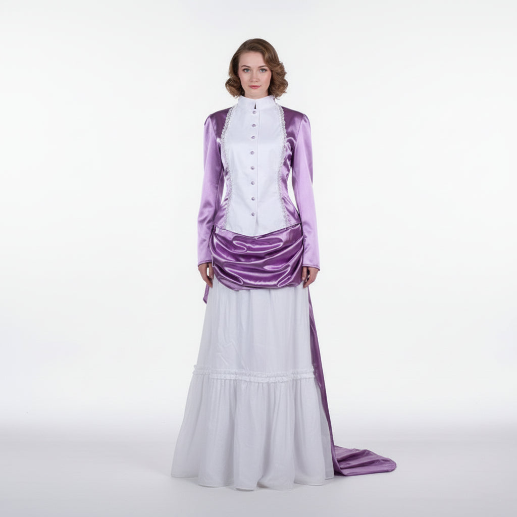 Carol Patchwork Walking Suit Gown