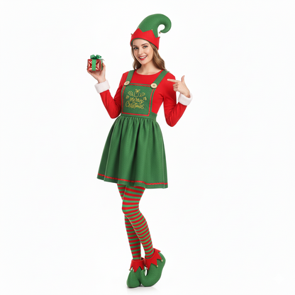 Women's Christmas Elf Costume