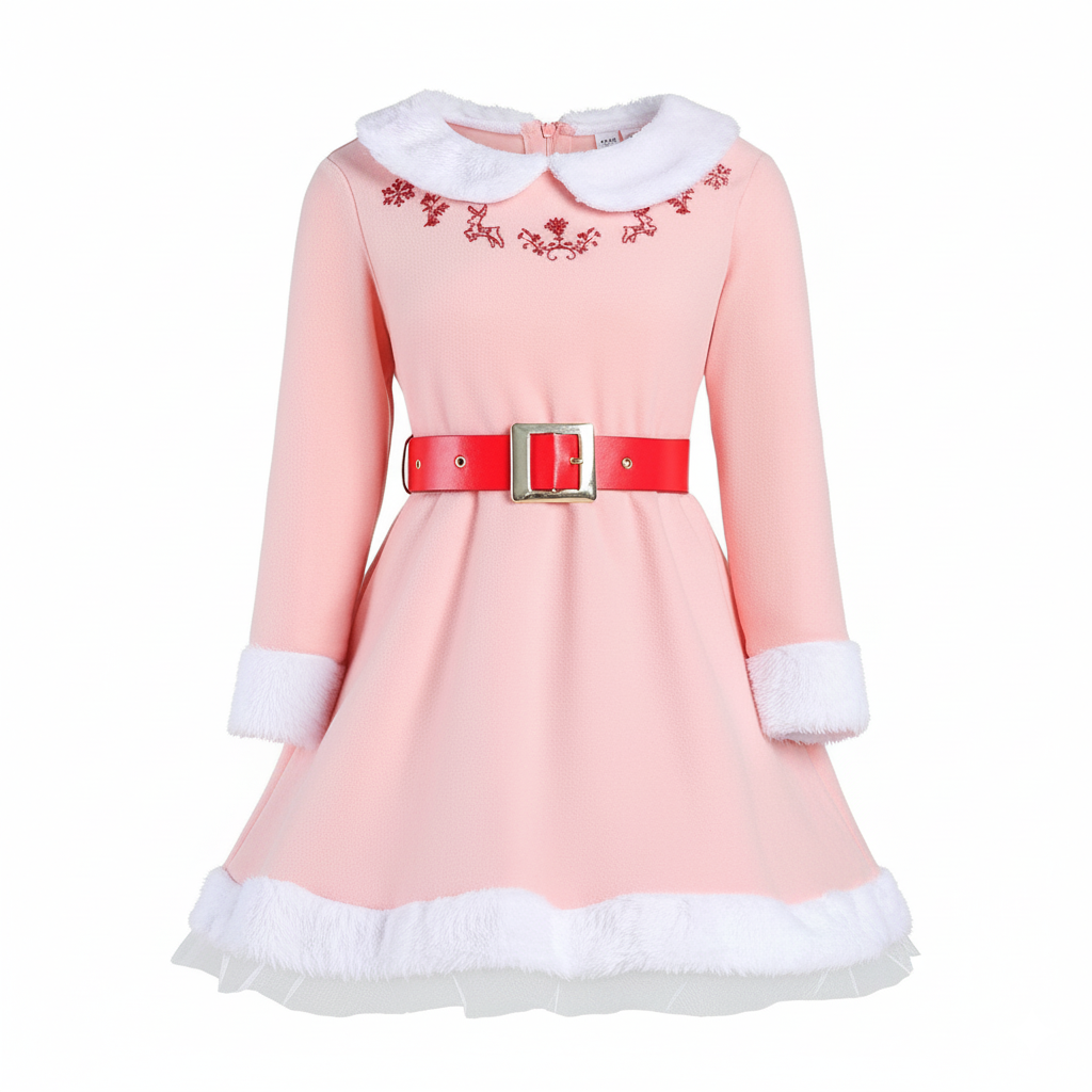 Women's Pink Elf Costume Set