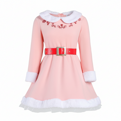 Women's Pink Elf Costume Set