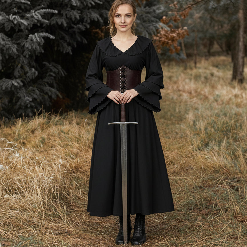 Costume de fée de la Renaissance avec accessoires