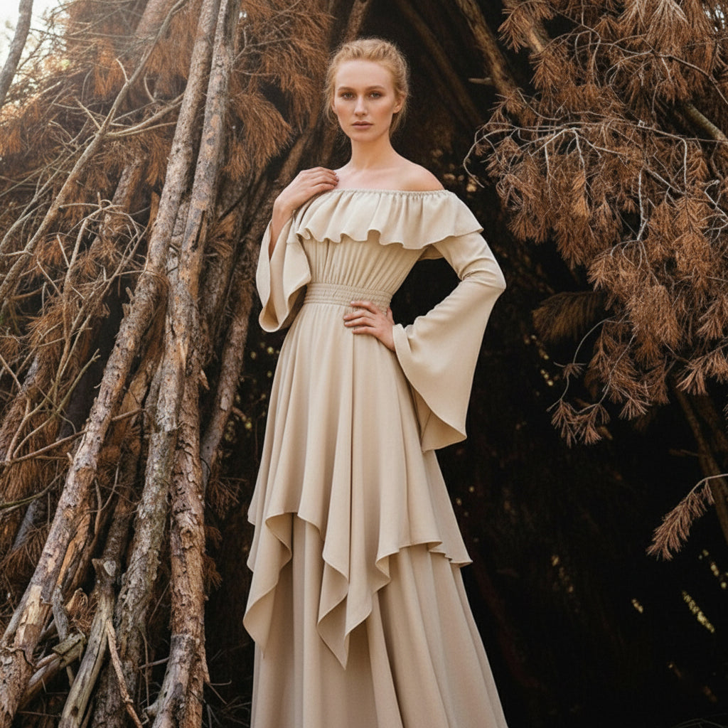 Robe paysanne médiévale Renaissance