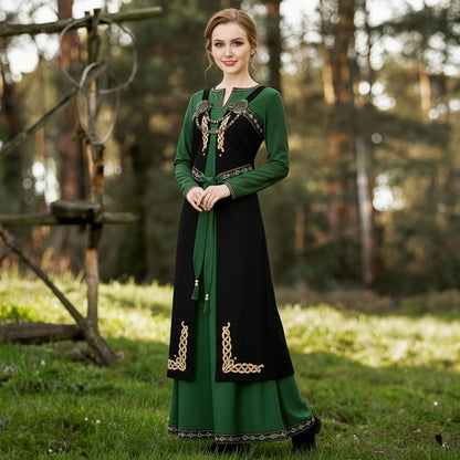 Renaissance Celtic Viking Dress for Women