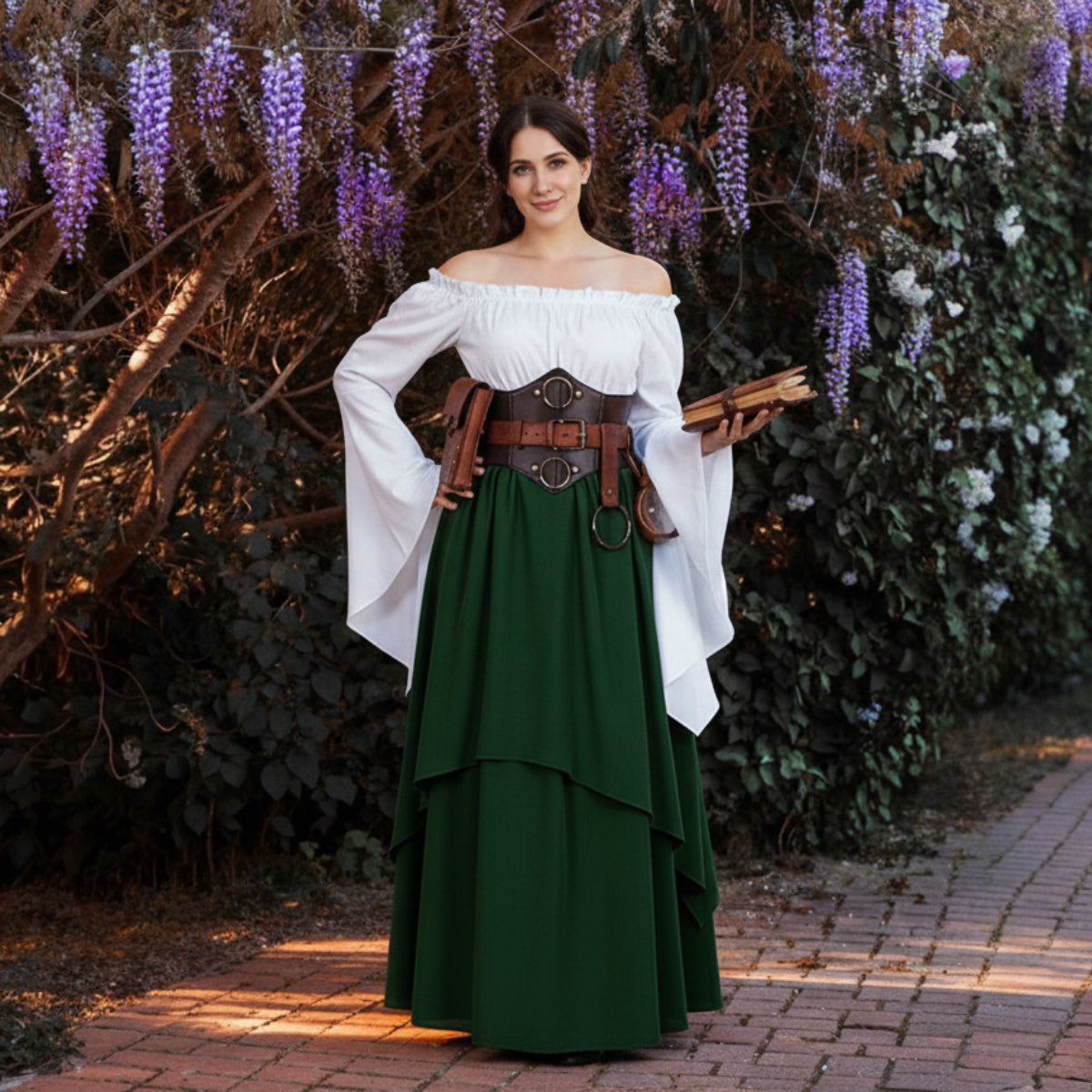 Ensemble de costumes de fée de la Renaissance