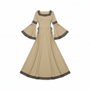 Celtic Long Bell Sleeve Dress