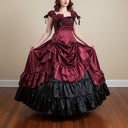 Vestido de baile Rococó victoriano María Antonieta talla grande