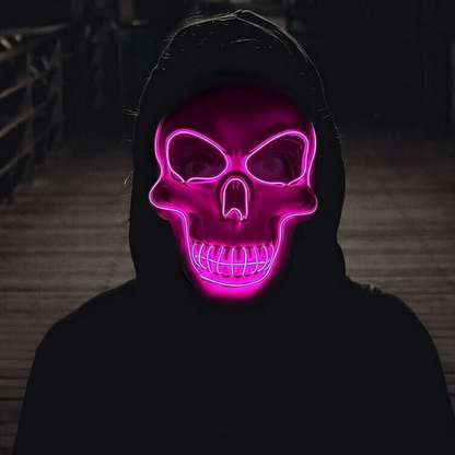 Skull Skeleton LED Mask