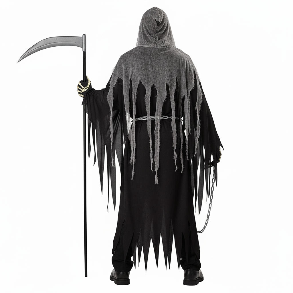 Ghostface Hooded Cloak Costume