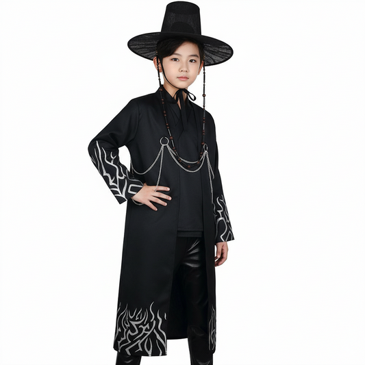 Korean Idol Inspired Pop Star Boys Costume for Kids