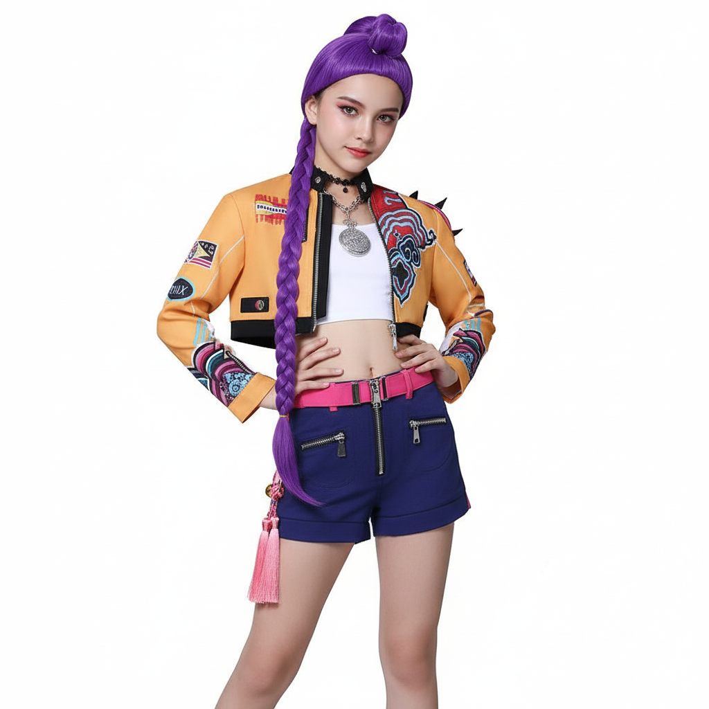 Korean Idol Inspired Pop Star Costume with Wigs