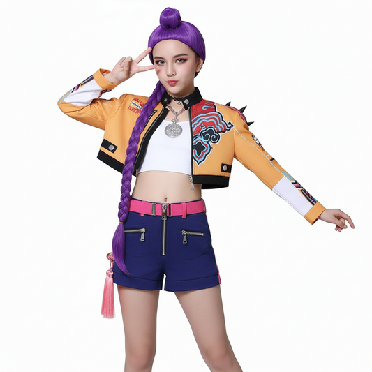 Korean Idol Inspired Pop Star Costume with Wigs
