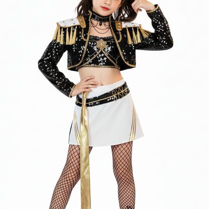 Korean Idol Inspired Pop Star Costume for Girls