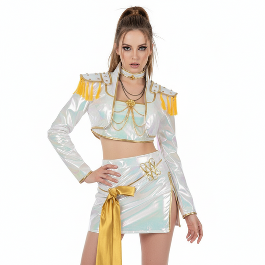Korean Pop Idol Inspired Pop Star Costume Dress