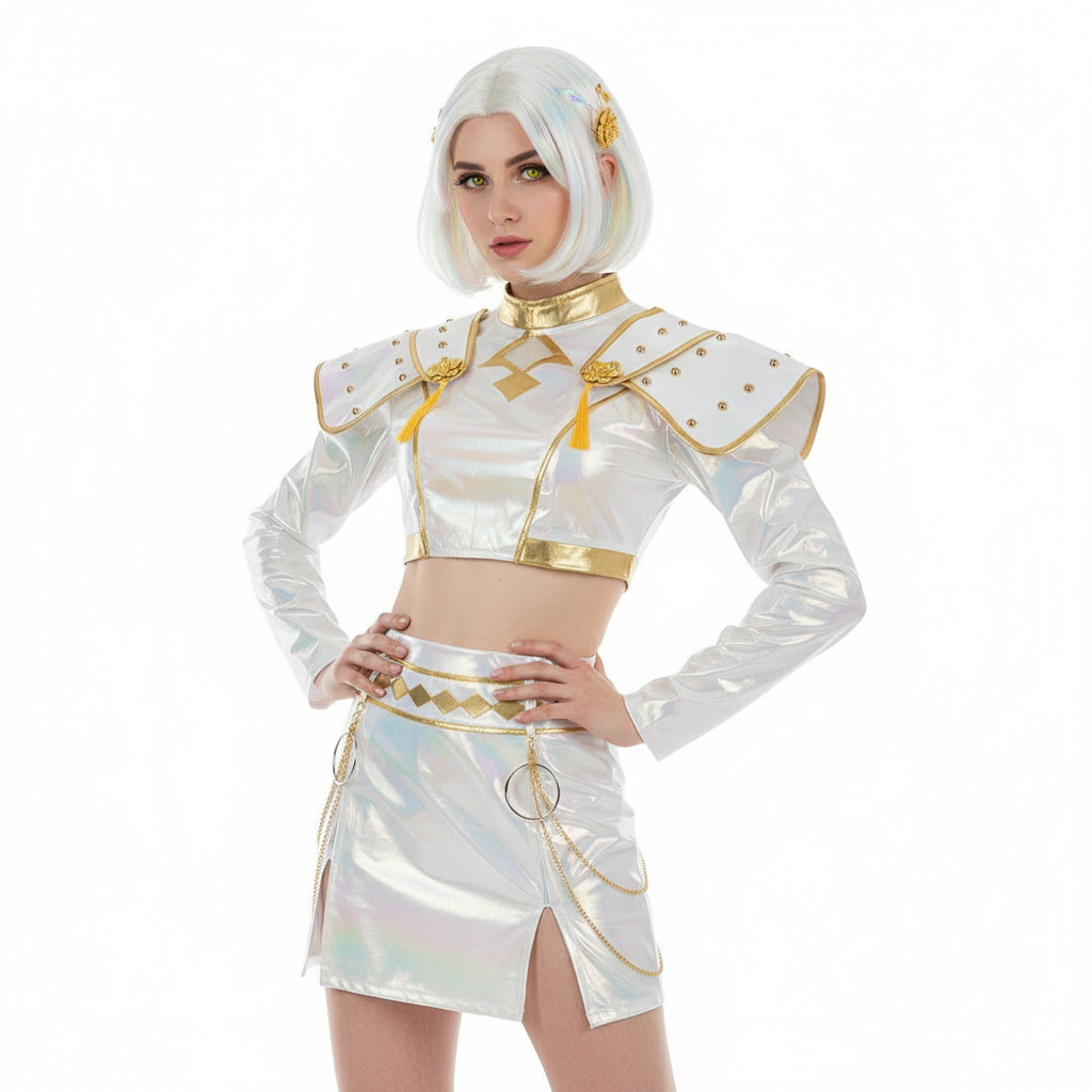 Korean Pop Idol Inspired Pop Star Costume Dress