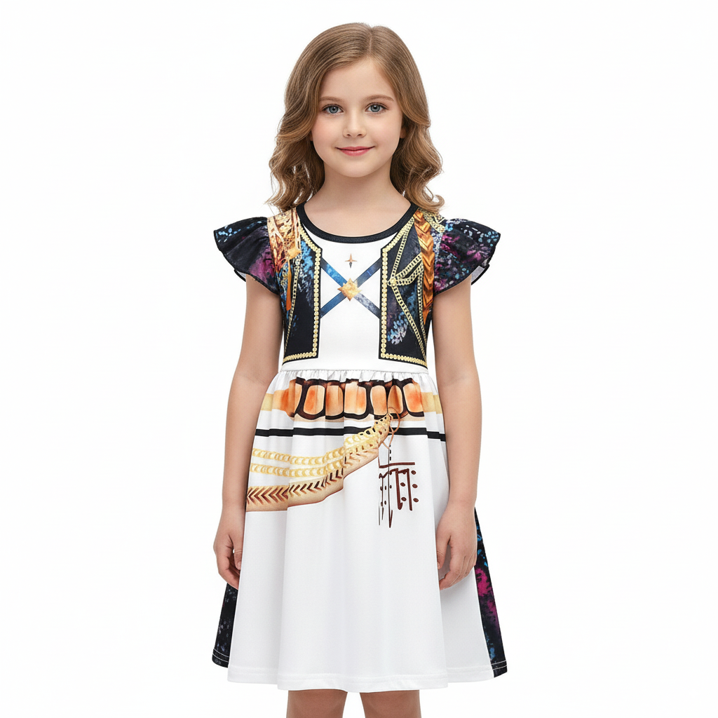 Korean Pop Idol Inspired Pop Star Costume Dress