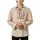 Camisa renacentista con volantes