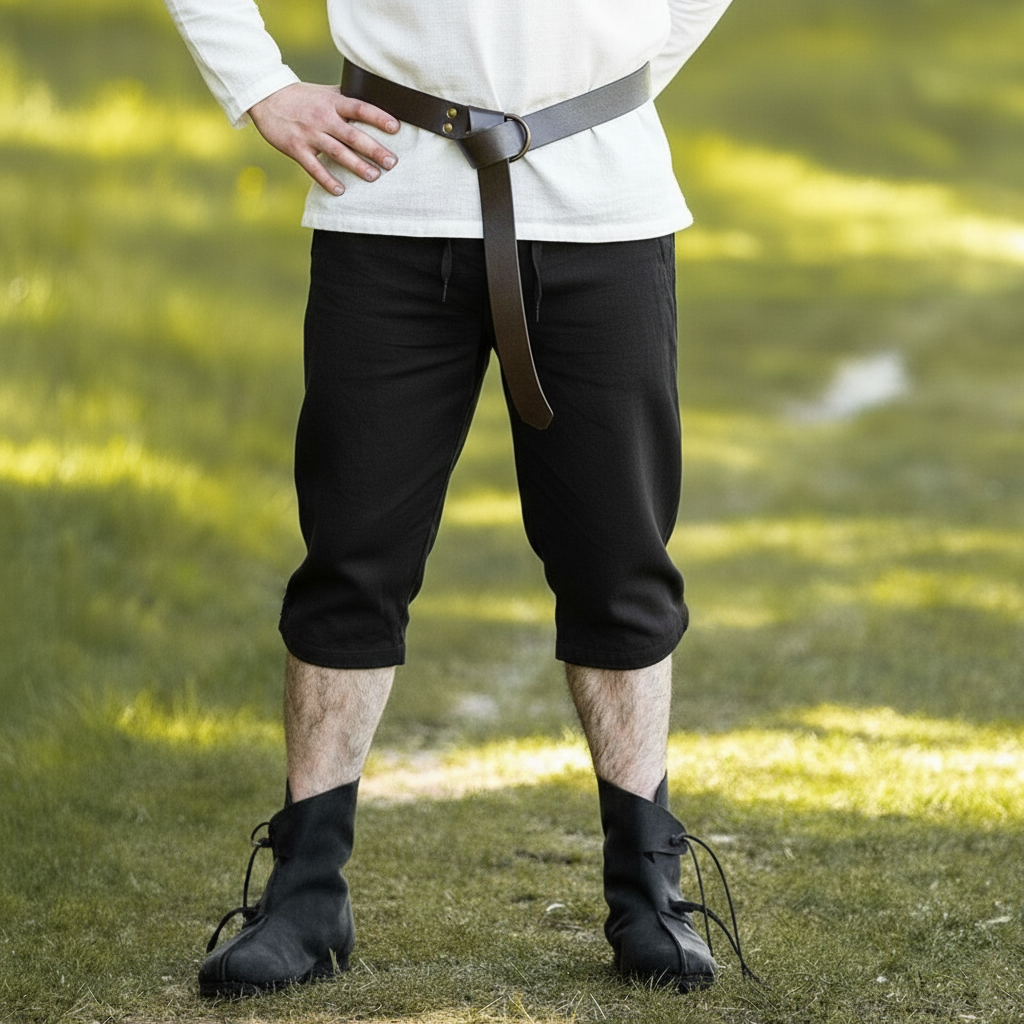 Kurze Piratenhose im Retro-Stil 