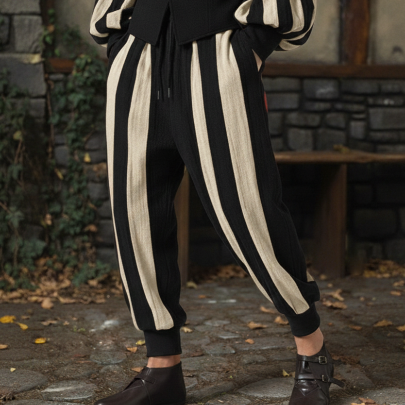 Pantalon Landsknecht à lacets pour homme