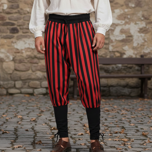 Streifenhose im Landsknecht-Stil 