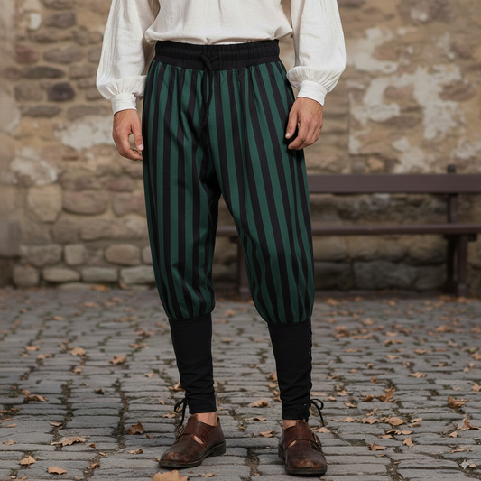 Streifenhose im Landsknecht-Stil 