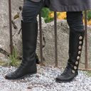 Botas medievales con cordones laterales