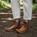 Botas medievales tipo tulipán