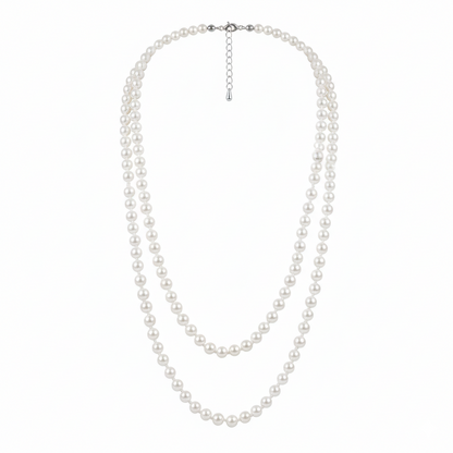 V-Neck Art Deco Flapper Dress with Accessories Set