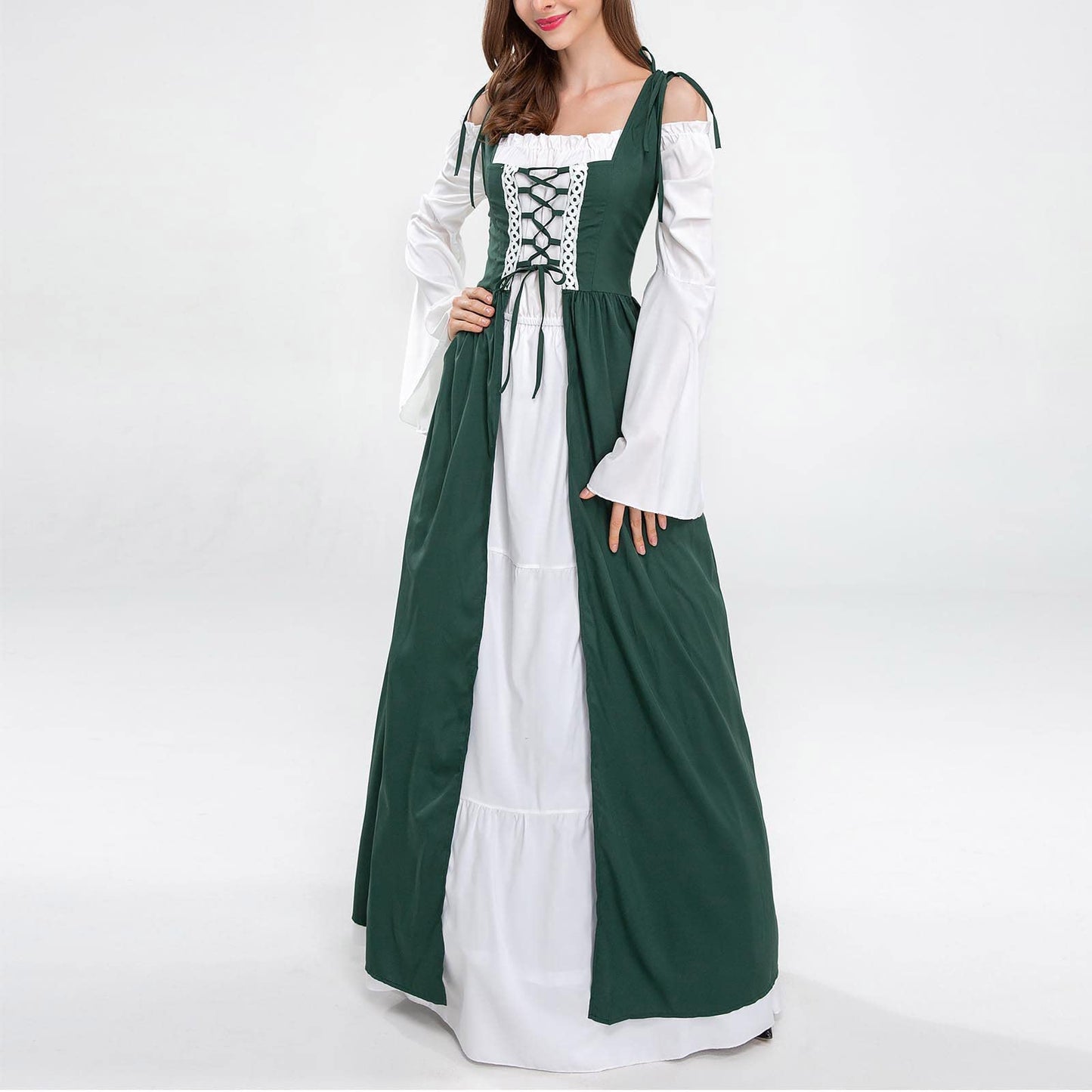 Renaissance Overdress Off Shoulder Dress Set