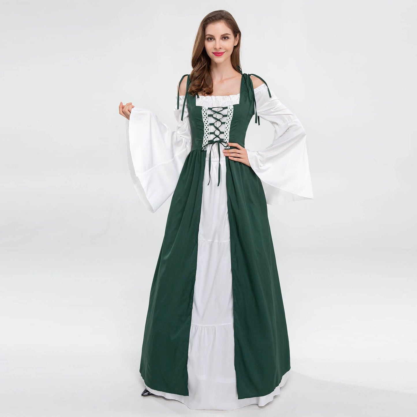 Renaissance Overdress Off Shoulder Dress Set