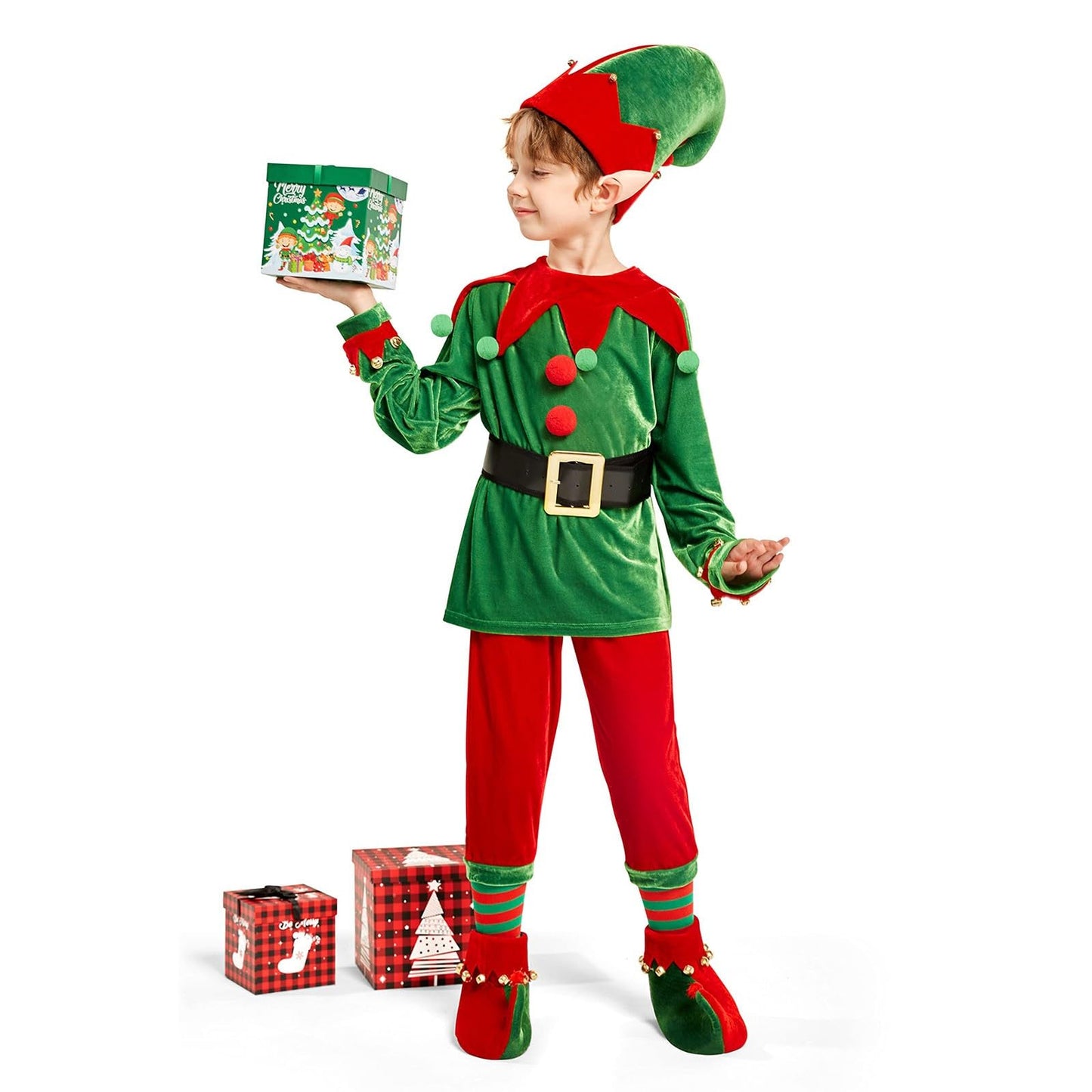 Kids' Christmas Elf Costume