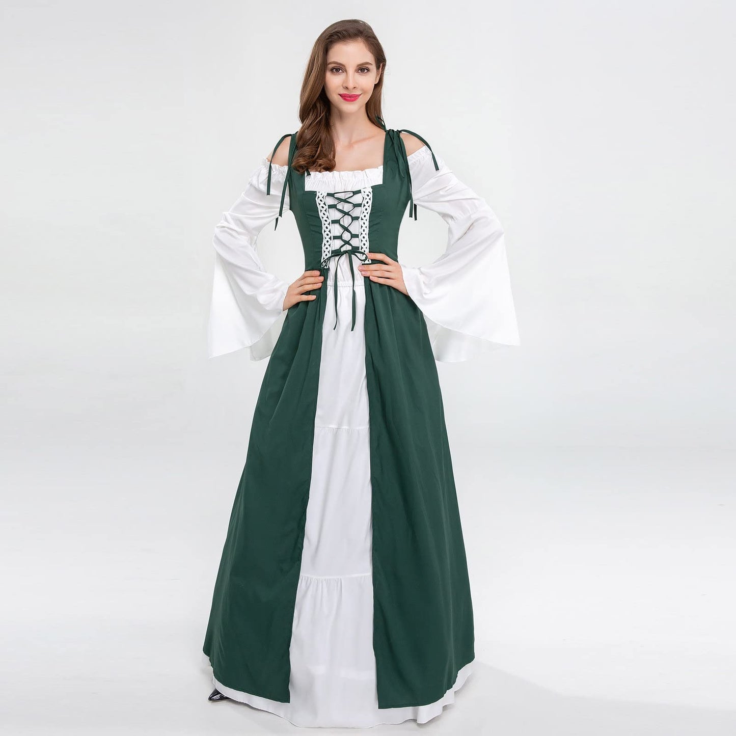 Renaissance Overdress Off Shoulder Dress Set