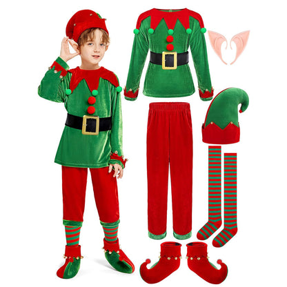 Kids' Christmas Elf Costume