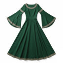 Celtic Long Bell Sleeve Dress
