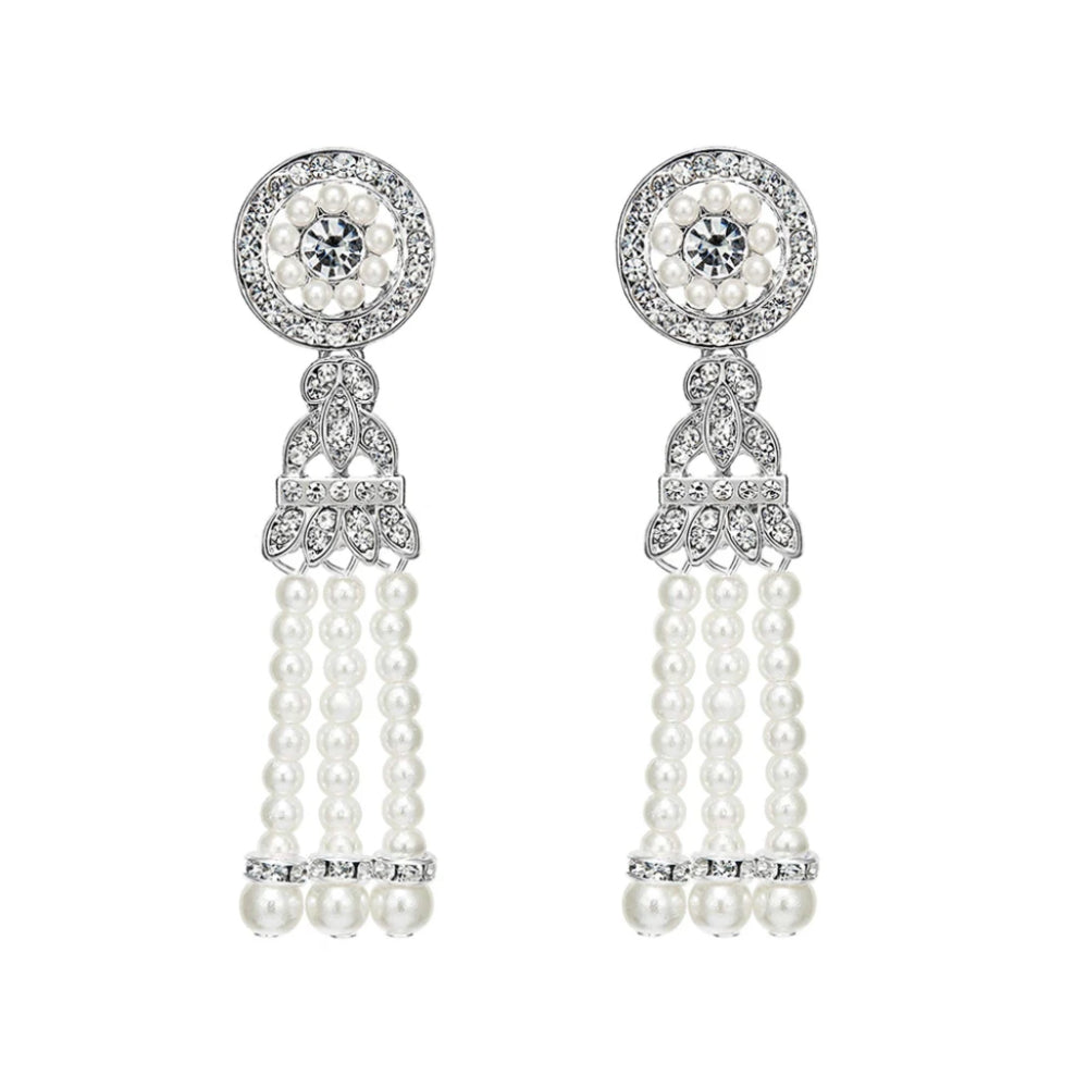 Roaring 20s Accessory Set with Feather Fan