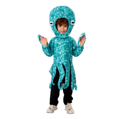 Octopus Halloween Cosplay Costume for Kids