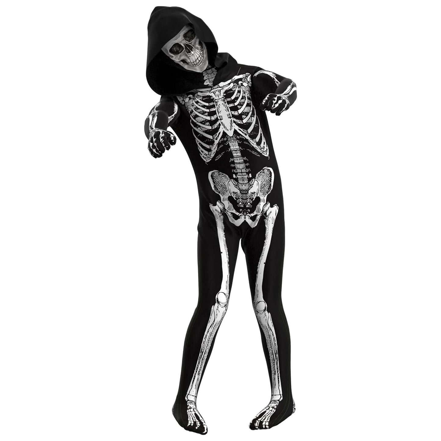 Skeleton Skull Halloween Costume for Kids