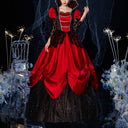 Gothic Victorian Crinoline Style Ball Gown - Retrorobe