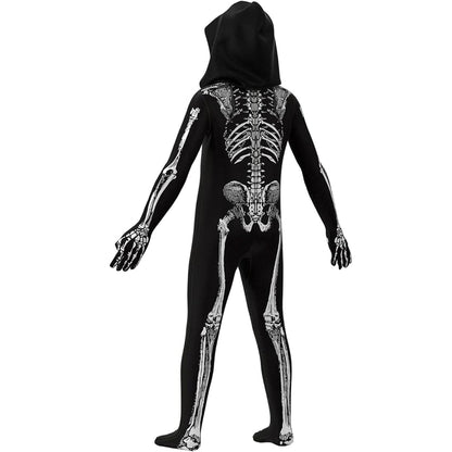 Skeleton Skull Halloween Costume for Kids