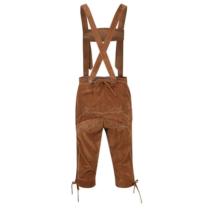 Oktoberfest Men's Bavarian Lederhosen Shorts